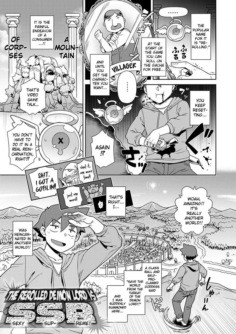 Hentai Manga Comic-The Rerolled Demon Lord is SSR-Read-1